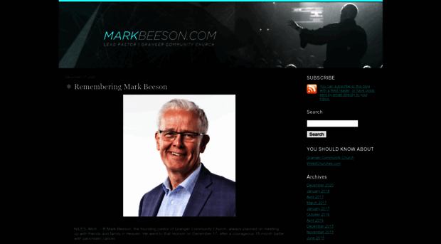 markbeeson.com