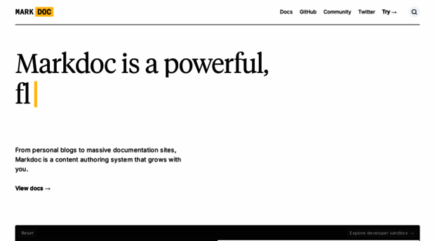 markdoc.dev