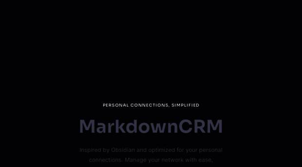 markdowncrm.com