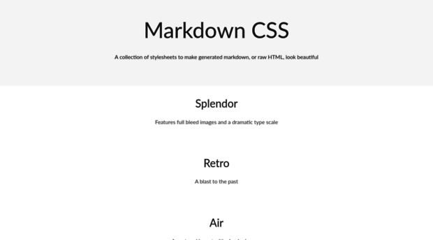 markdowncss.github.io