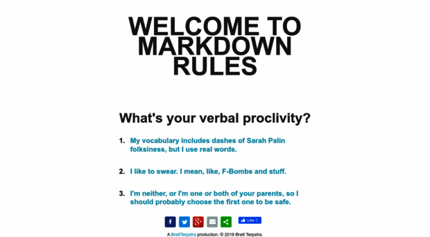 markdownrules.com