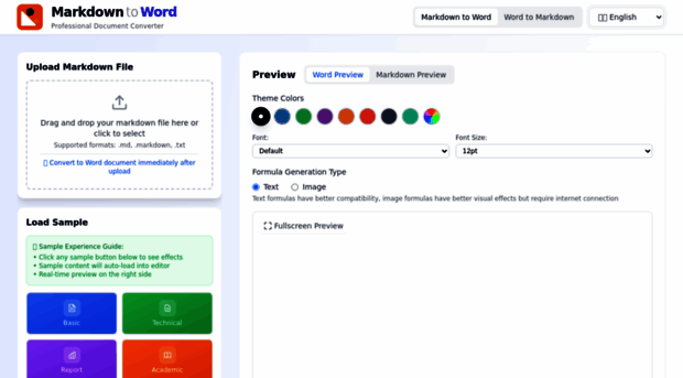markdowntoword.app