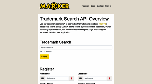 markerapi.com