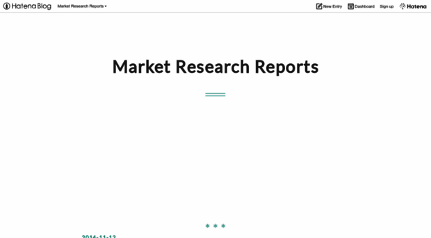 market-research-reports.hatenablog.com