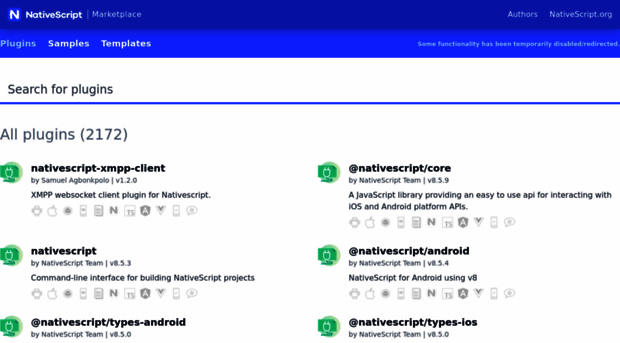 market.nativescript.org