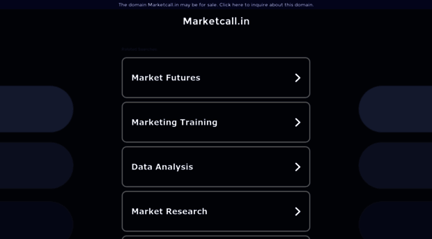 marketcall.in