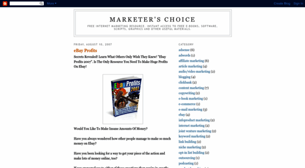 marketerschoice.blogspot.com