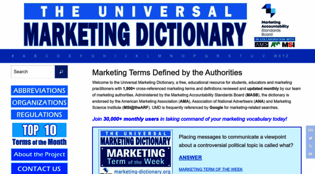 marketing-dictionary.org