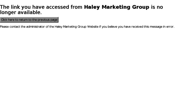 marketing.haleymarketing.com