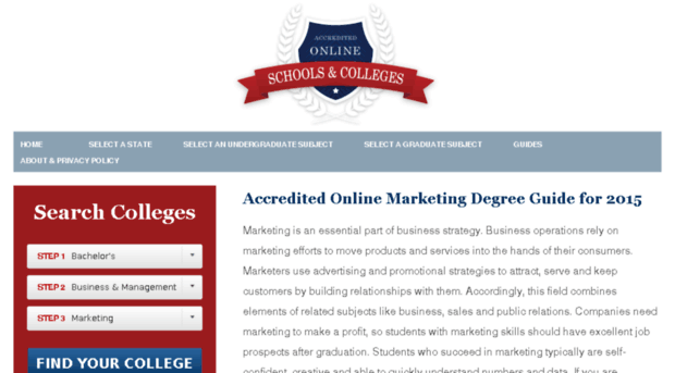 marketingdegree.net