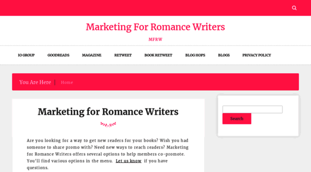 marketingforromancewriters.org
