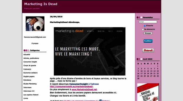 marketingisdead.blogspirit.com