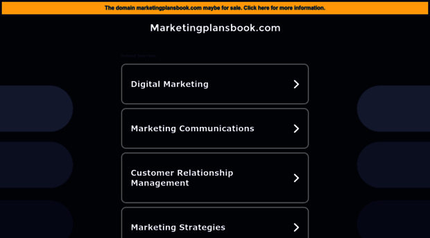 marketingplansbook.com