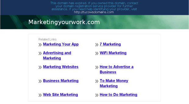 marketingyourwork.com
