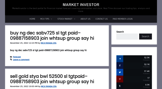 marketinvestor.in