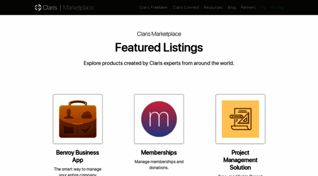 marketplace.claris.com