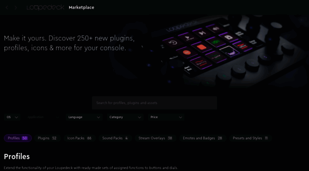 marketplace.loupedeck.com