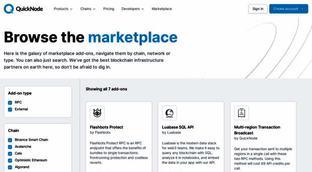 marketplace.quicknode.com