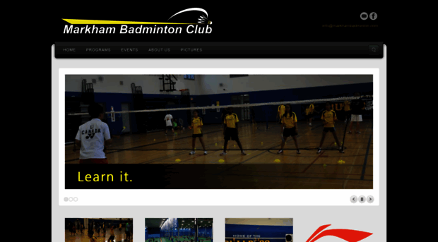 markhambadminton.com