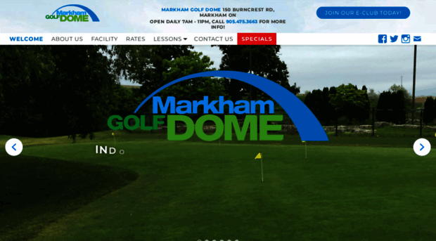 markhamgolfdome.com