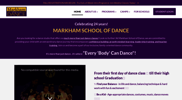 markhamschoolofdance.ca