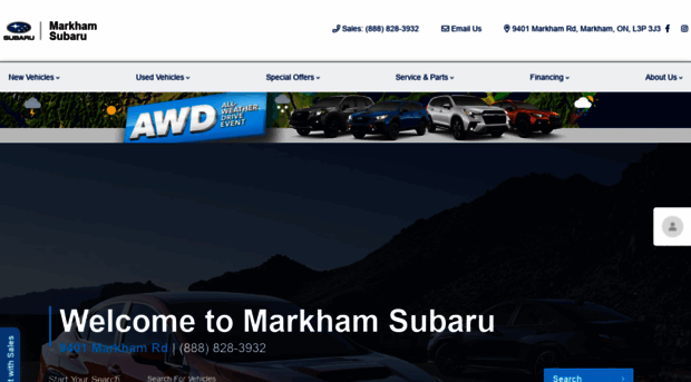 markhamsubaru.com