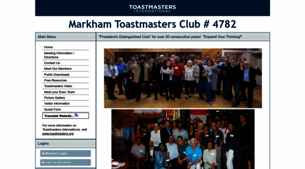 markhamtoastmasters.com