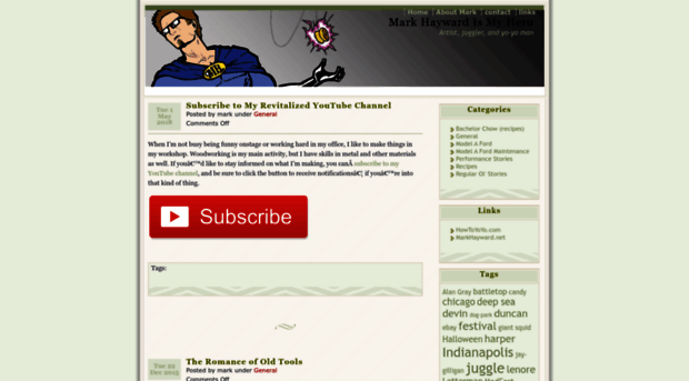 markhaywardismyhero.com