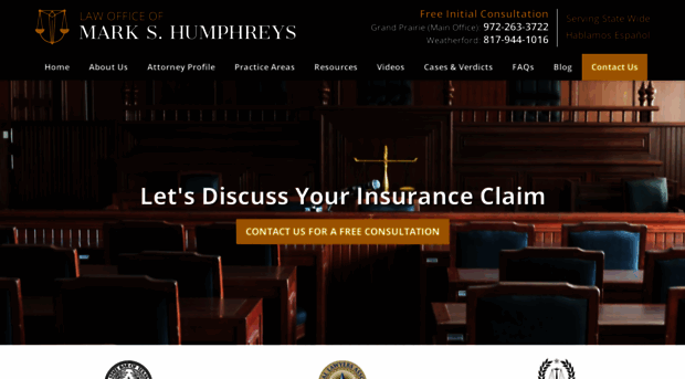 markhumphreyslawfirm.com