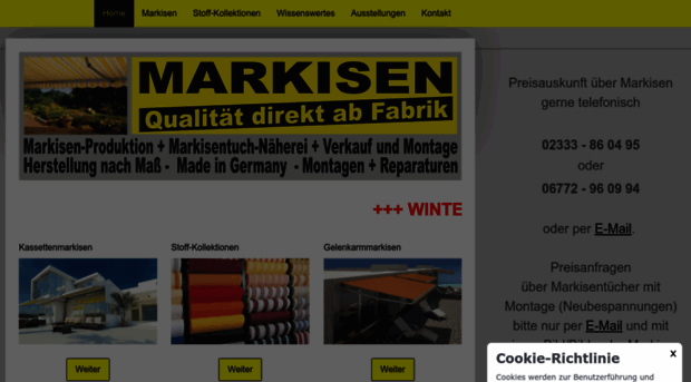 markisenfabrik.net