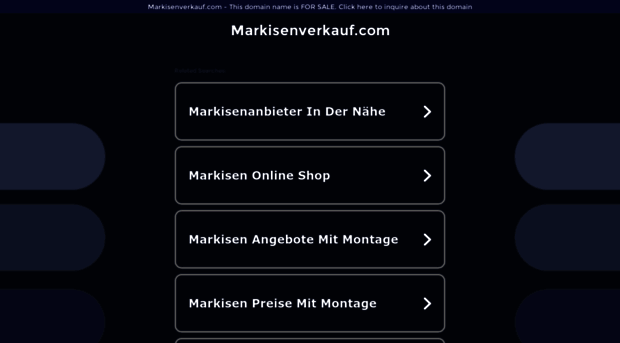 markisenverkauf.com