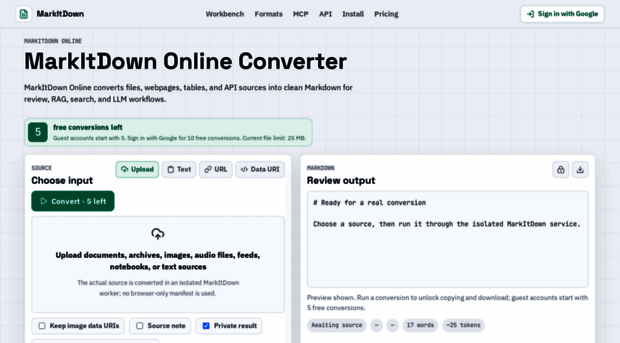 markitdown.store