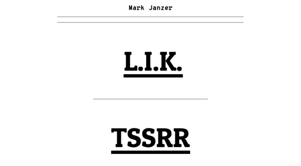 markjanzer.com