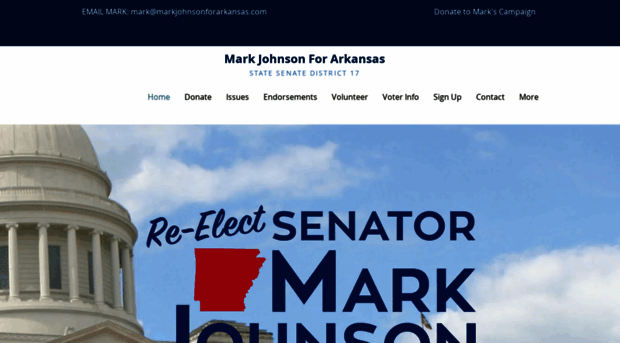 markjohnsonforarkansas.com