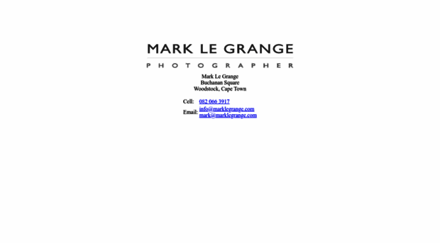 marklegrange.com