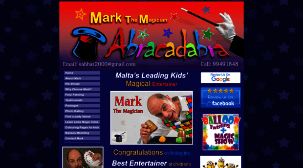 markmagicshows.com