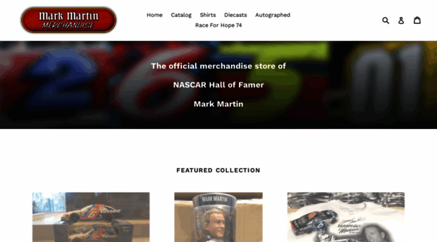 markmartinmerchandise.com