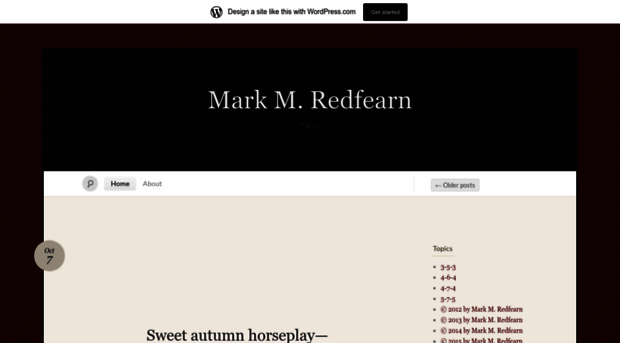 markmredfearn.wordpress.com