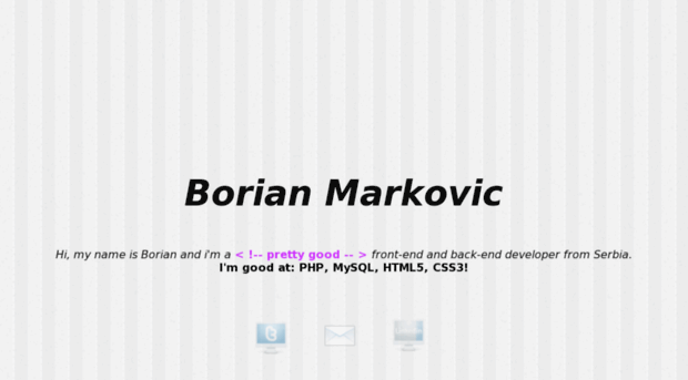 markovicb.me