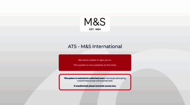 marksandspencerinternational.tal.net