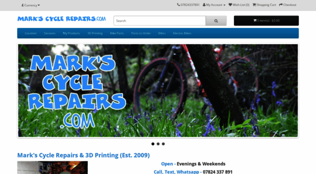 markscyclerepairs.com