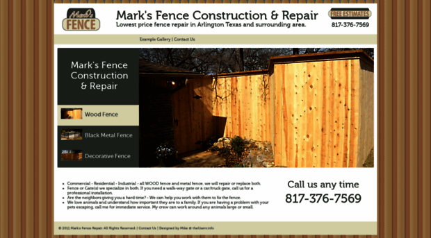 marksfencerepair.com