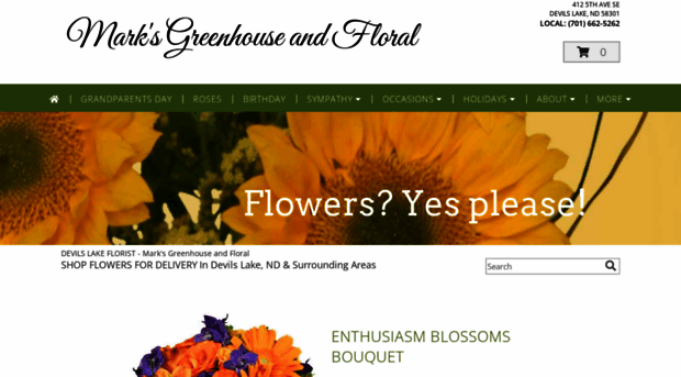 marksgreenhouseandfloral.com