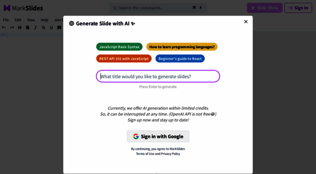 markslides.ai