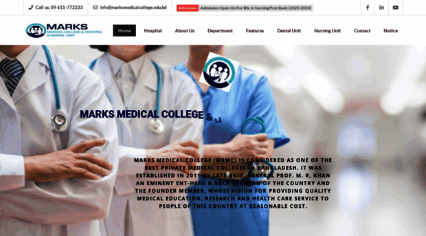 marksmedicalcollege.edu.bd