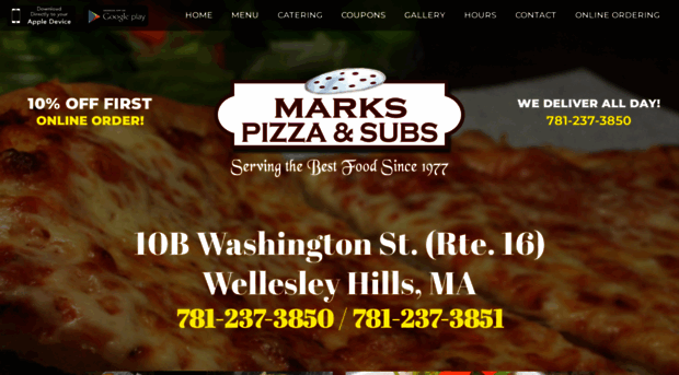 markspizzaandsubs.com