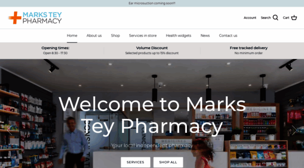 marksteypharmacy.co.uk