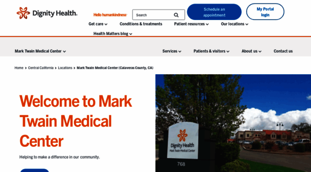 marktwainmedicalcenter.org