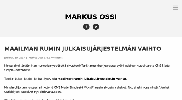 markusossi.fi