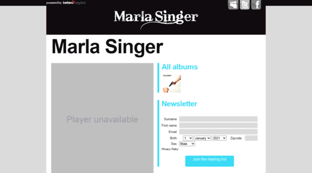 marlasinger.believeband.com